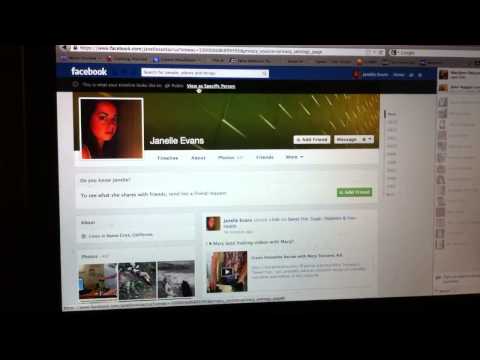 How to see what your Facebook profile looks like to other people How to see what your Facebook profile looks like to other people