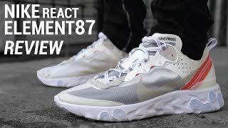 NIKE REACT ELEMENT 87 SAIL (NIKE REACT REVIEW \u0026 ON FEET)