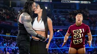 WWE 2020 Daniel Bryan can't Believe her wife Brie Bella KISS Roman Reigns ? That is Crazy 25 Oct