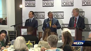 Gloves come off in Louisville Mayoral debate as race heats up