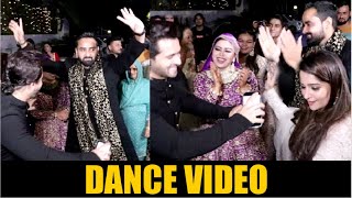Shoaib Ibrahim, Dipika Kakar Dance With Saba Ibrahim Husband Khalid Niaz At Wedding Reception