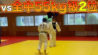 【真剣対決!!】第53回全国中学校柔道大会 55kg級2位 vs アラフォー英ちゃん