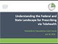 Prescribing via Telehealth: Understanding the Federal and State Landscape – Essentials for Start-Ups