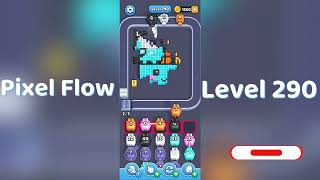 🎮 Pixel Flow Level 290 Walkthrough | Go Answer 🧩✨