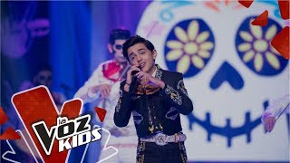 Luis Ángel Gómez canta Un Poco Loco | La Voz Kids Colombia 2019