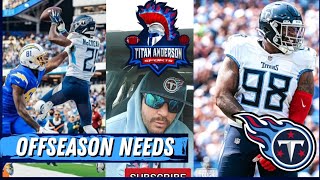 LETS GO! 🔥 | Titans OFFSEASON Needs | Secondary / Corners | Free Agency | NFL Draft | Titan Anderson