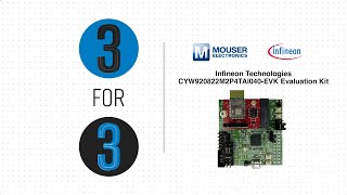 Infineon Technologies CYW920822M2P4TAI040-EVK Evaluation Kit