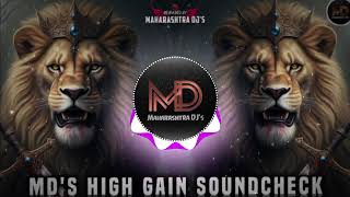 Marathi Dj Soundcheck 2025 | MD's High Gain Soundcheck | Maharashtra DJ's Present