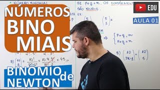 Números Binomiais - BINÔMIO DE NEWTON (#1)