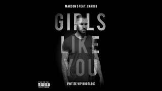 Maroon 5 - Girls Like You Ft  Cardi B(BassBoosted)