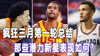 NCAA疯狂三月第一轮总结！多支强队爆冷出局！那些五星高中生表现如何？几家欢喜，几家愁？！