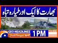 Indian Air Force AN-32 Transport Plane Crashes | 1 PM Headlines Geo News (13 June 2026)