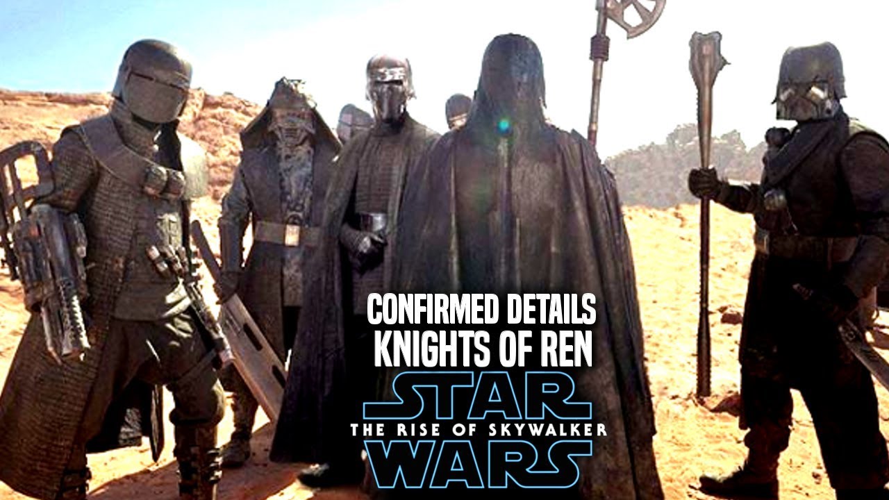 The Rise Of Skywalker Knights Of Ren CONFIRMED Details Revealed (Star ...