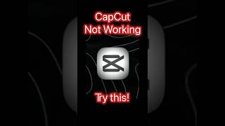 CapCut not working? Try this fix! #capcut #techtips #tiktok