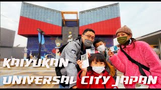 บันทึกการท่องเที่ยว Osaka Aquarium Kaiyukan และ Universal Studio Japan