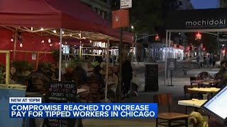 Compromise reached on subminimum wage raise for Chicago tipped workers