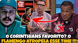 JORNALISTA JANTOU A MÍDIA PAULISTA EM FAVOR DO FLAMENGO KKKKKK (MESA REDONDA, DONOS DA BOLA E NIOQD)