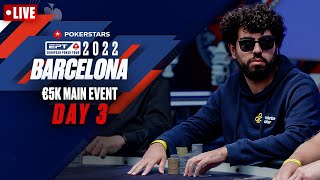 EPT BARCELONA: €5K MAIN EVENT - DAY 3 PART 2 ♠️ PokerStars
