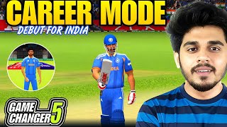 INDIA DEBUT In Game Changer 5 v 4.3 Career Mode