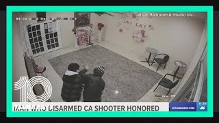 26-year-old hero who disarmed Monterey Park shooter honored