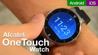 Alcatel OneTouch Watch en español, completo análisis