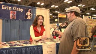 thenoobnews.com interviews Erin Gray @ austin comic-con 2010