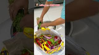 🌶️🍆બળેલ પિપરીયા ગામથી શાકભાજી આવ્યું🍆🌶️ #shortvideo