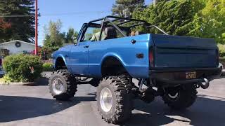 632 ci. K5 Blazer On Boggers Burnout