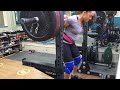 245 x 5 squat pr