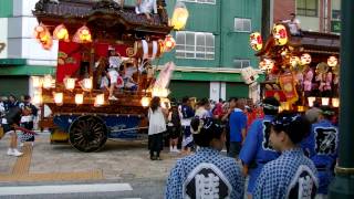 熊谷うちわ祭　鎌倉町広場叩き合い（鎌倉区・石原区）