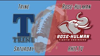 Trine vs RHIT | 2024 College HCAC DIII Football | IndianaSRN