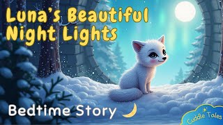 Luna's Magical Arctic Night ❄️ | 🦊 Cozy Northern Lights Story ✨ | Calming Bedtime Story for Kids