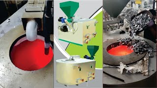 Pellet Fired Aluminium Melting Furnace || 50% Cost Saving Product || Aluminium Die Casting ||