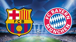 UEFA Champions League 2020 (Quarter Final) - Barcelona Vs Bayern Munich - 14th August 2020 - FIFA 20