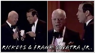 Don Rickles And Frank Sinatra Jr. Chat Onstage (1986)