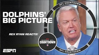 The Dolphins are a team built to win from September to November! - Rex Ryan | NFL Countdown