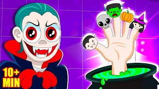 Halloween Finger Family + More Nursery Rhymes and Kids Songs