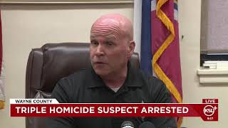 Triple Homicide Suspect Arrested