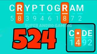 CRYPTOGRAM 524