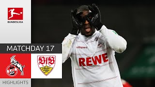 1. FC Köln - VfB Stuttgart 1-0 | Highlights | Matchday 17 – Bundesliga 2021/22