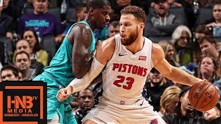 Detroit Pistons vs Charlotte Hornets Full Game Highlights | 12/21/2018 NBA Season