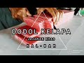 Cara membuat dodol kelapa atau gula gentar