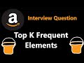 Top K Frequent Elements - Bucket Sort - Leetcode 347 - Python