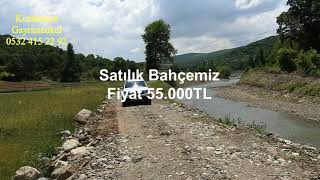 ( satış dışı) Dereye Cephe Bahçe 800m2 yolu mevcut Fiyat 55.000TL