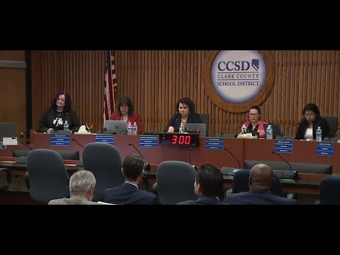 Teachers' Union Skips Out On Protesting At CCSD Meeting As Contract ...