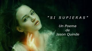 SI SUPIERAS - De Jason Quinde - Voz: Ricardo Vonte
