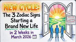 NEW CYCLE || The 3 Zodiac Signs Starting a Brand New Life in 2 Weeks in March 2026