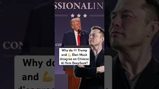 🇺🇸 Trump and 💪 Elon Musk disagree on Chinese AI firm DeepSeek. Trump says it’s positive. Musk: no