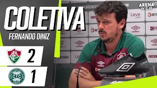 COLETIVA FERNANDO DINIZ | AO VIVO | Fluminense x Coritiba - Brasileirão 2023