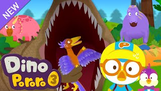 ★New★ Pororo Dino Adventure 3 | Harry's Ancestor Archaeopteryx | Dinosaur Cartoon for Kids